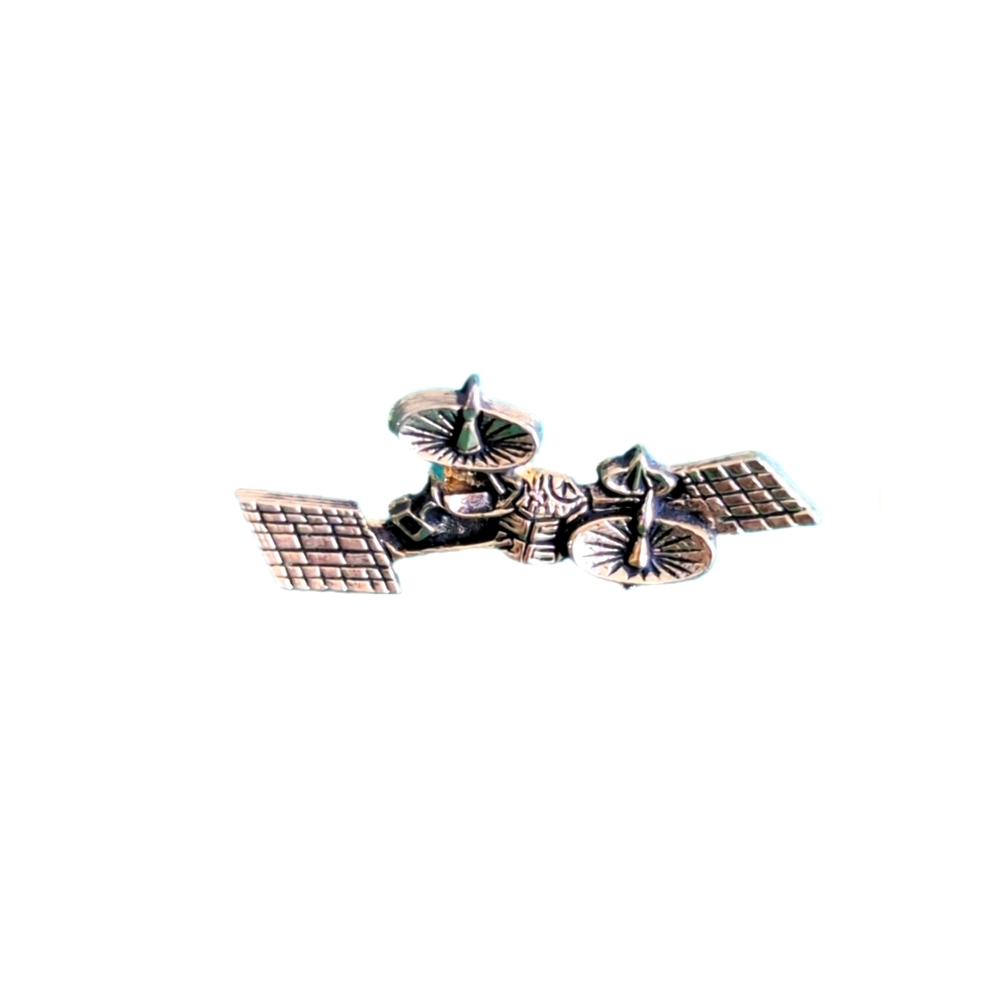 Satellite Launch Lapel Pin